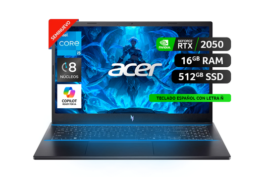 Outlet Gamer Nitro V15 RTX 2050