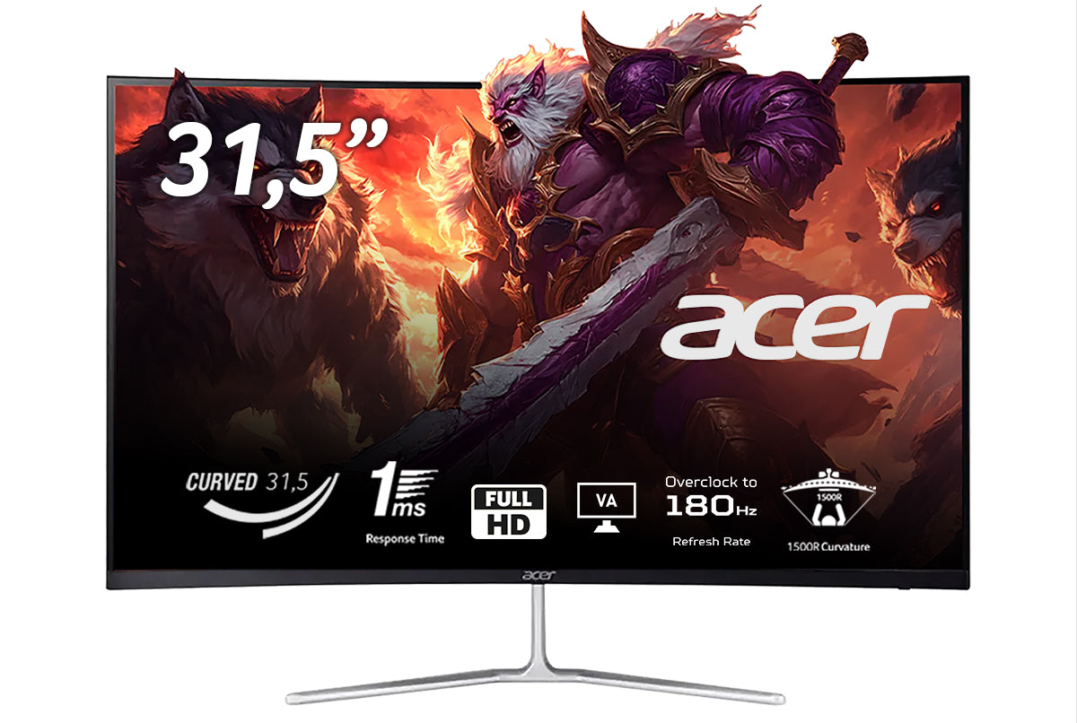 Monitor Nitro Curvo 31,5" EDA320Q