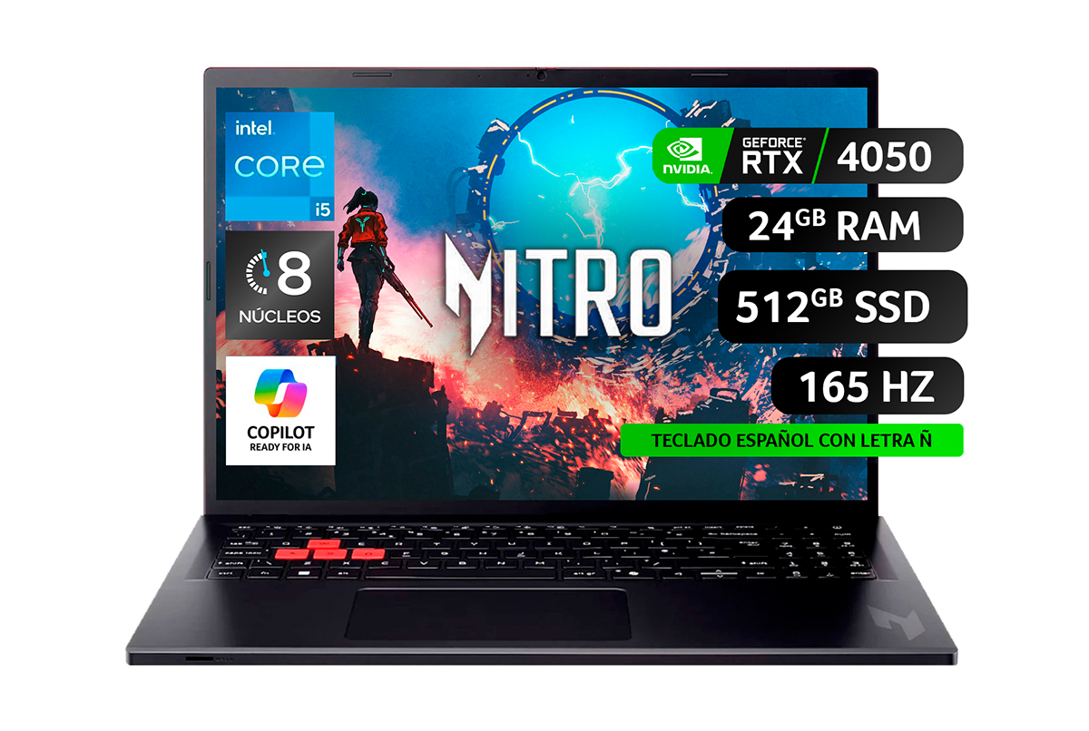 Gamer Nitro Lite RTX 4050
