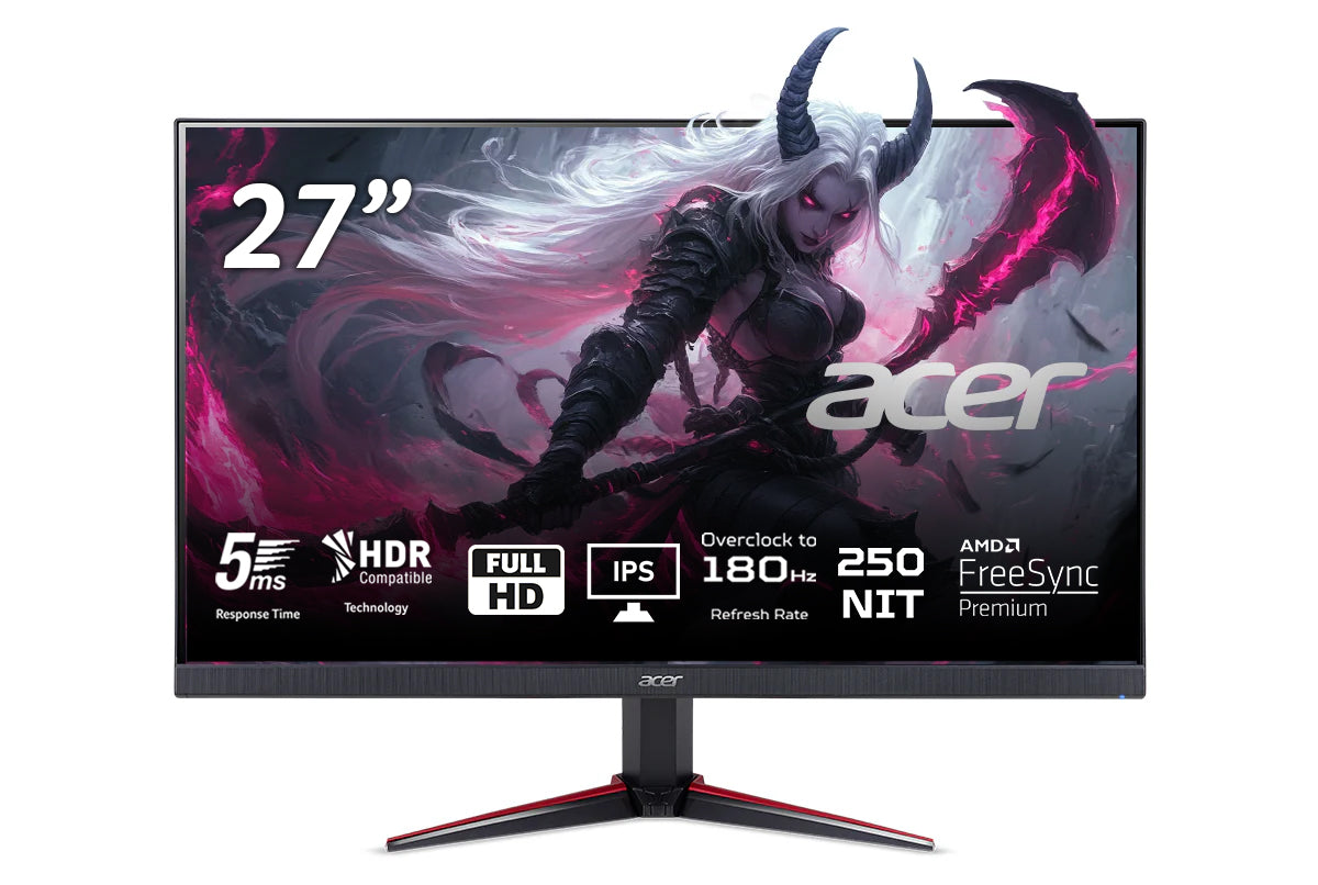 acer モニター Monitor Gamer Acer Nitro XZ320Q de 31.5“ Curvo (VA, Full HD, 240Hz