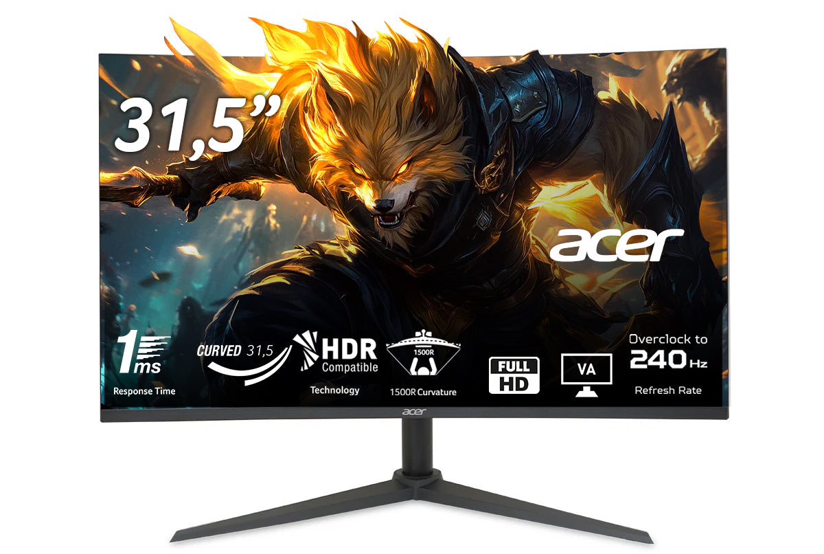 Monitor Gamer Curvo 31,5" XZ320Q