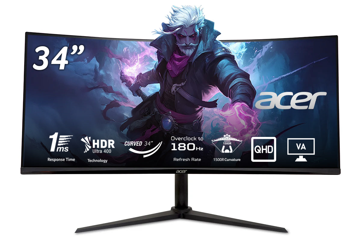Monitor Gamer Curvo 34" XZ342CU