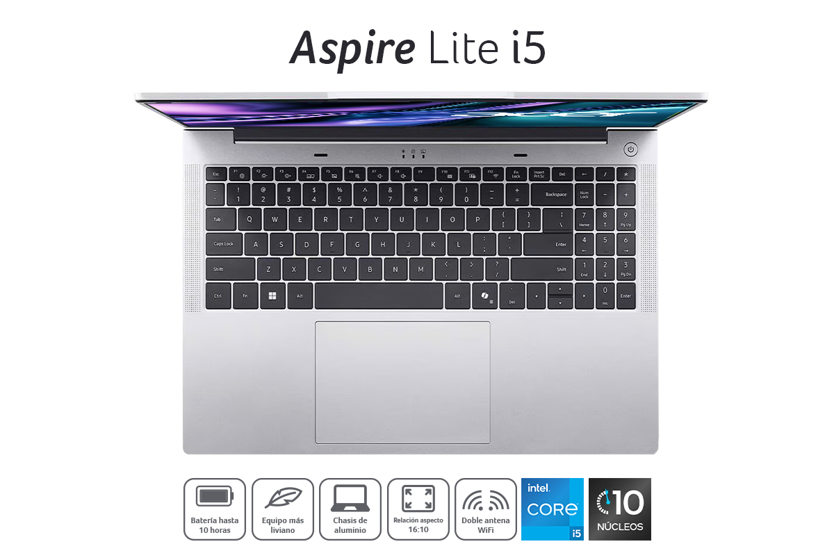 Laptop Aspire Lite i5