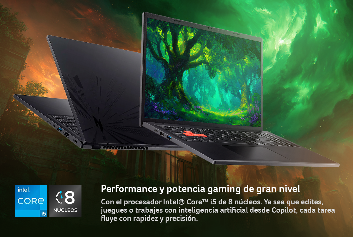 Laptop Gamer Seminuevo Nitro Lite