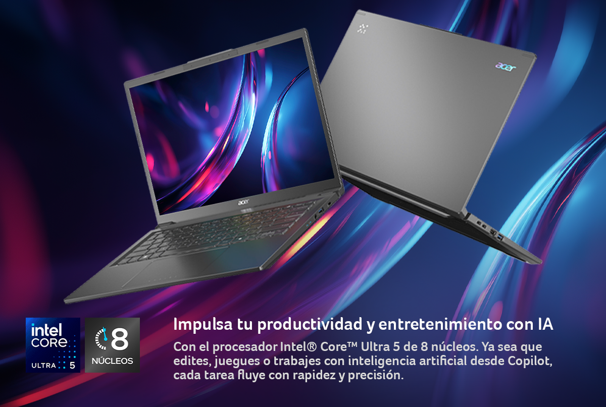 Laptop Touch Aspire con IA