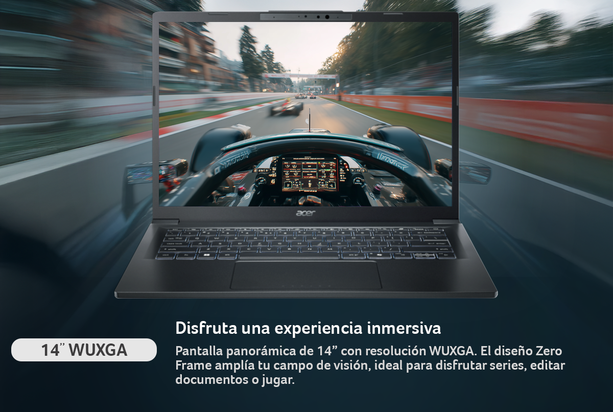 Laptop Touch Aspire con IA