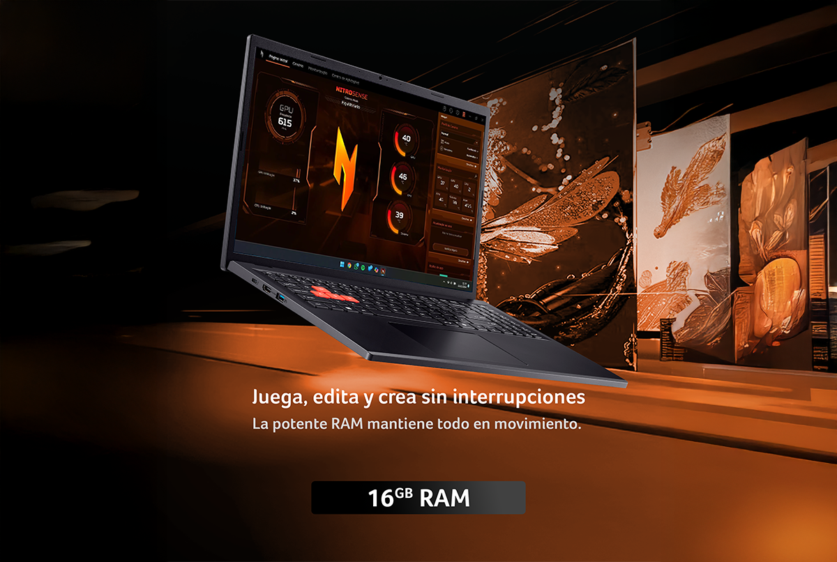 Gamer Nitro Lite RTX 3050