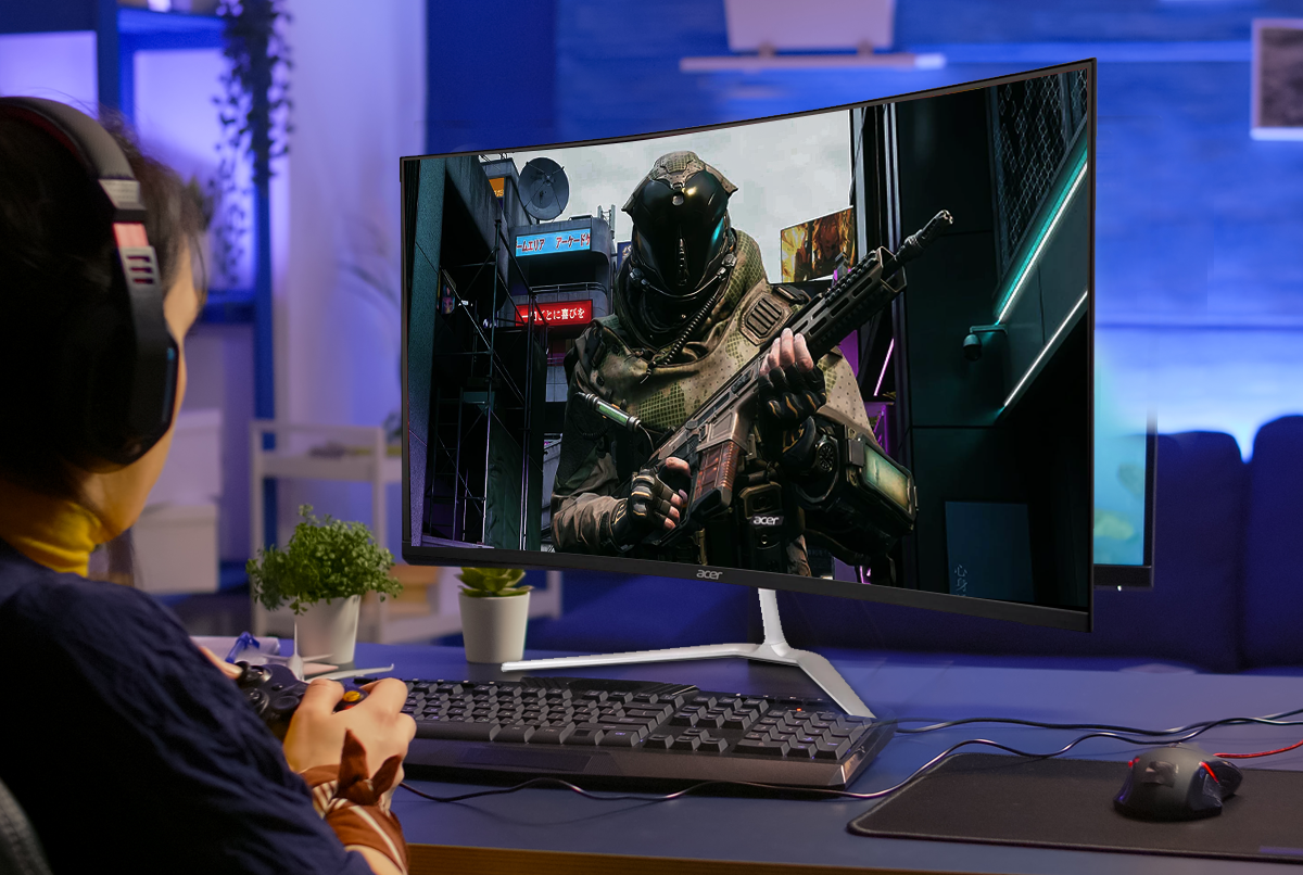 Monitor Curvo 31,5" EDA320Q