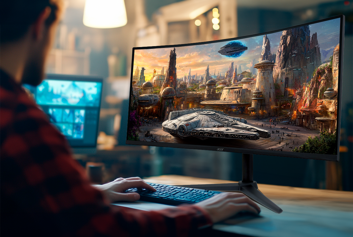 Monitor Gamer Curvo 34" XZ342CU