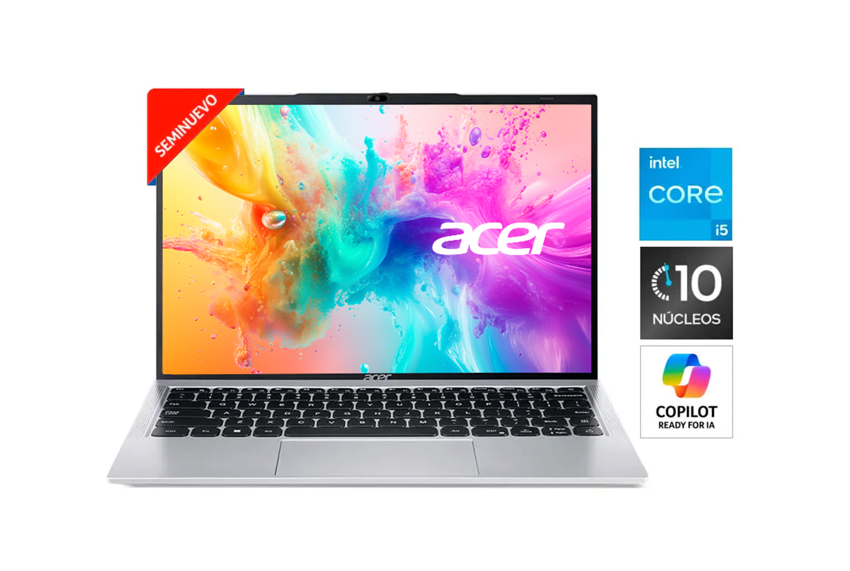 Laptop Aspire i5 Seminuevo