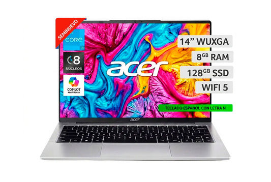 Outlet Notebook Aspire Lite 8 Núcleos