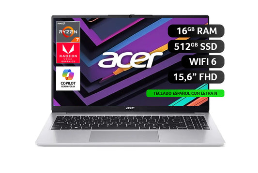 Laptop Aspire Lite R7 16GB