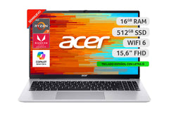 Laptop Seminuevo Aspire Lite R7 16GB