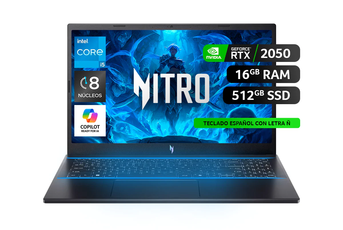 Gamer Nitro V15 RTX 2050