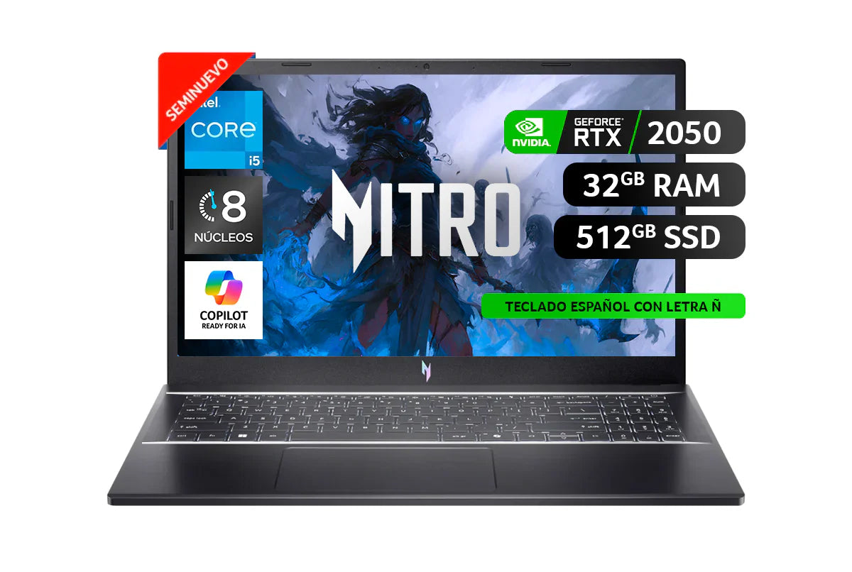 Seminuevo Laptop Gamer Nitro V15