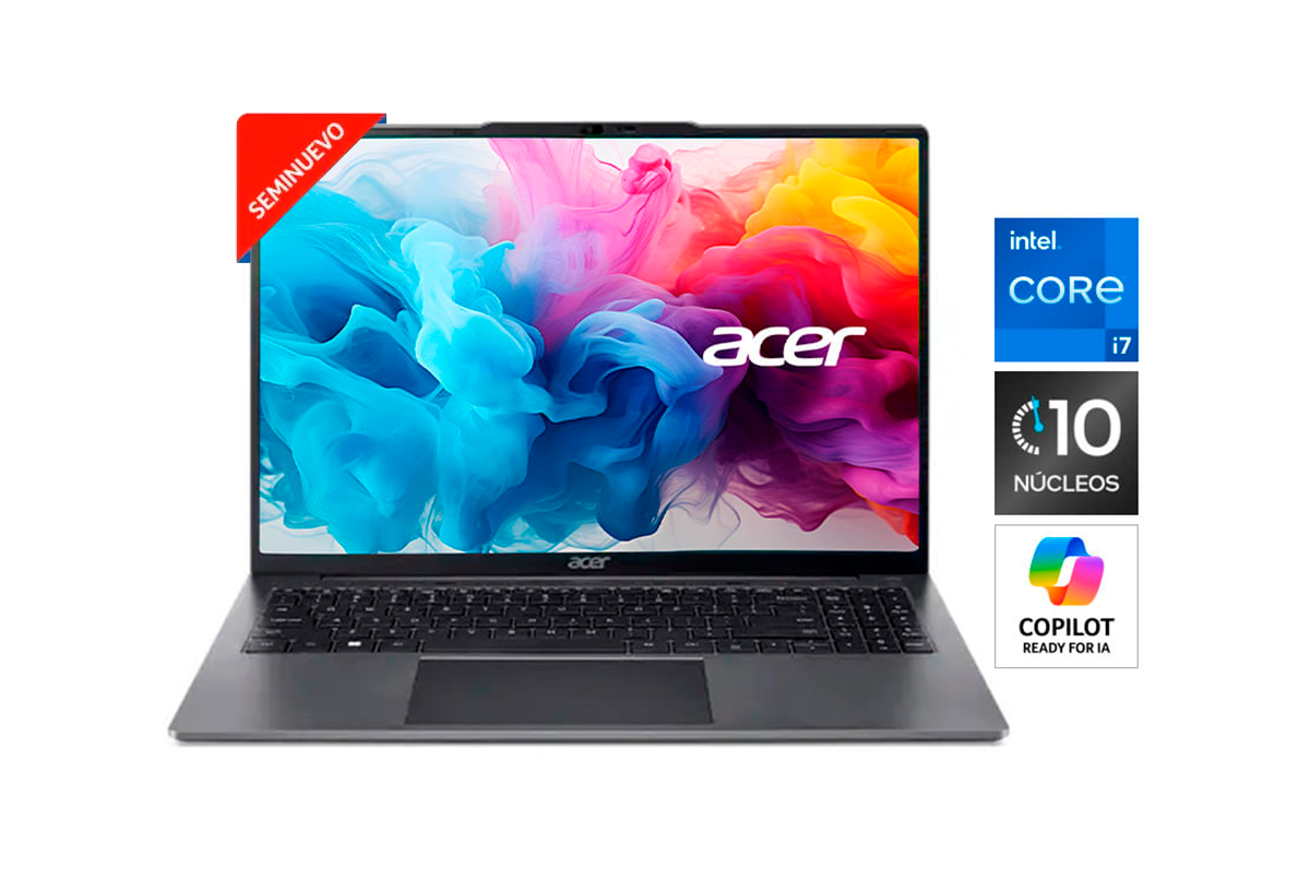 Laptop Aspire Lite i7 - Seminuevo