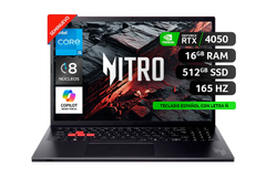 Laptop Gamer Seminuevo Nitro Lite