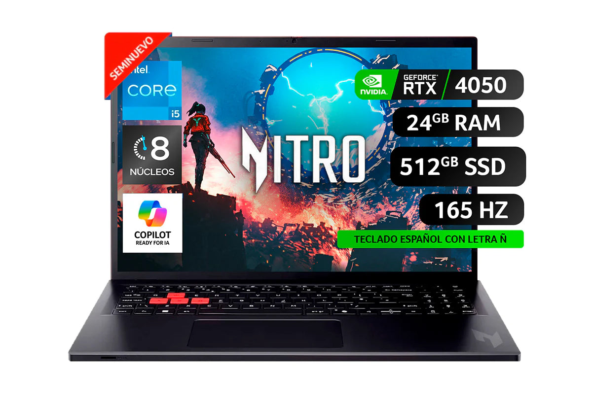 Outlet Gamer Nitro Lite RTX 4050