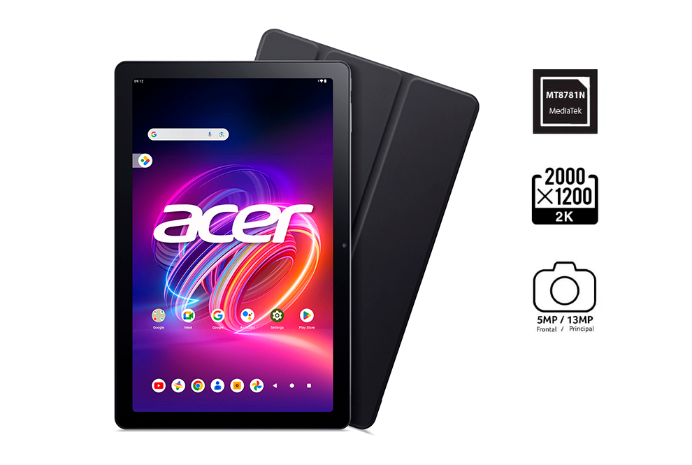 Tablet Acer con Android 14 / 11 Pulgadas 2000 x 1200 pixeles – Acer ...