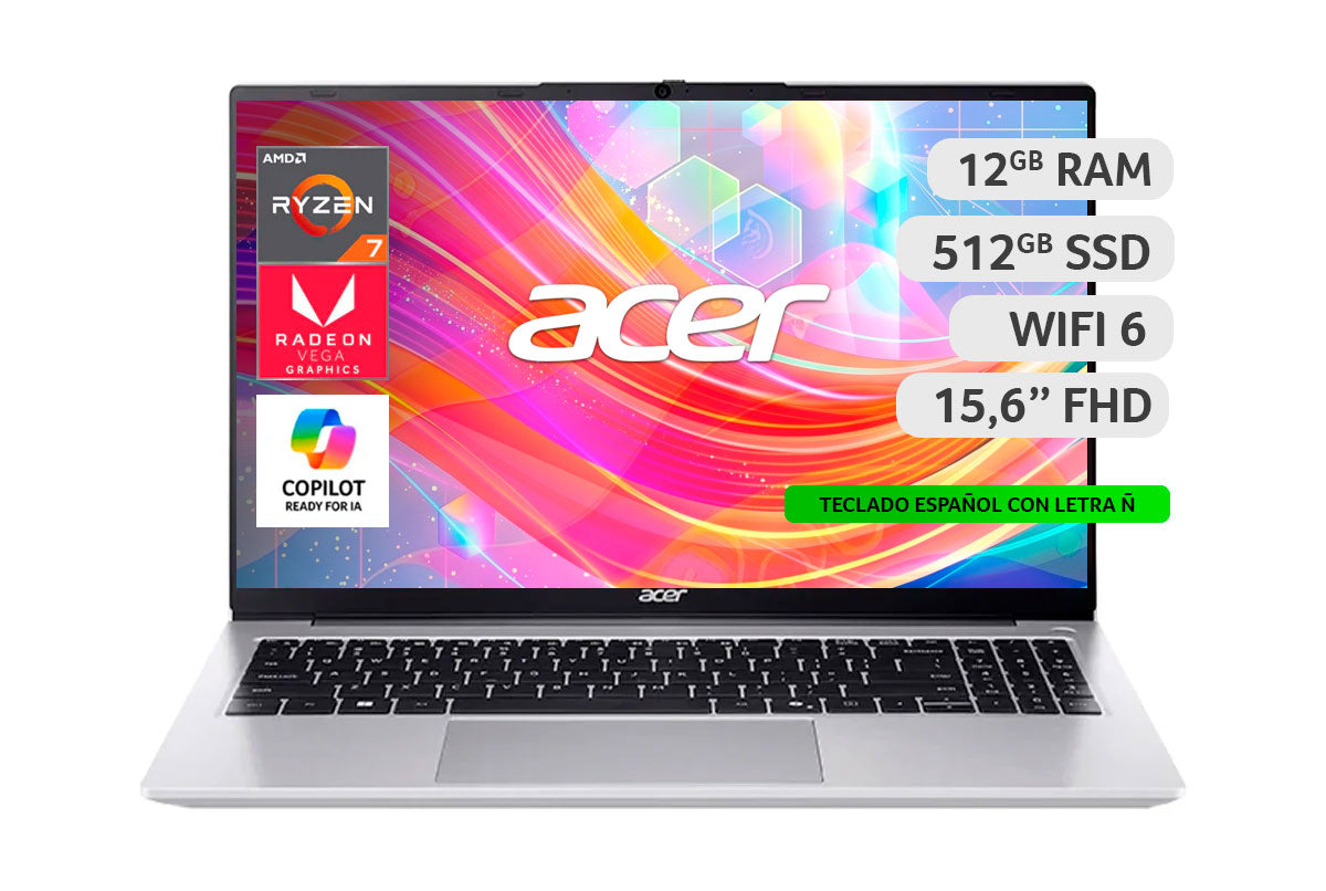 Laptop Aspire Lite Ryzen 7