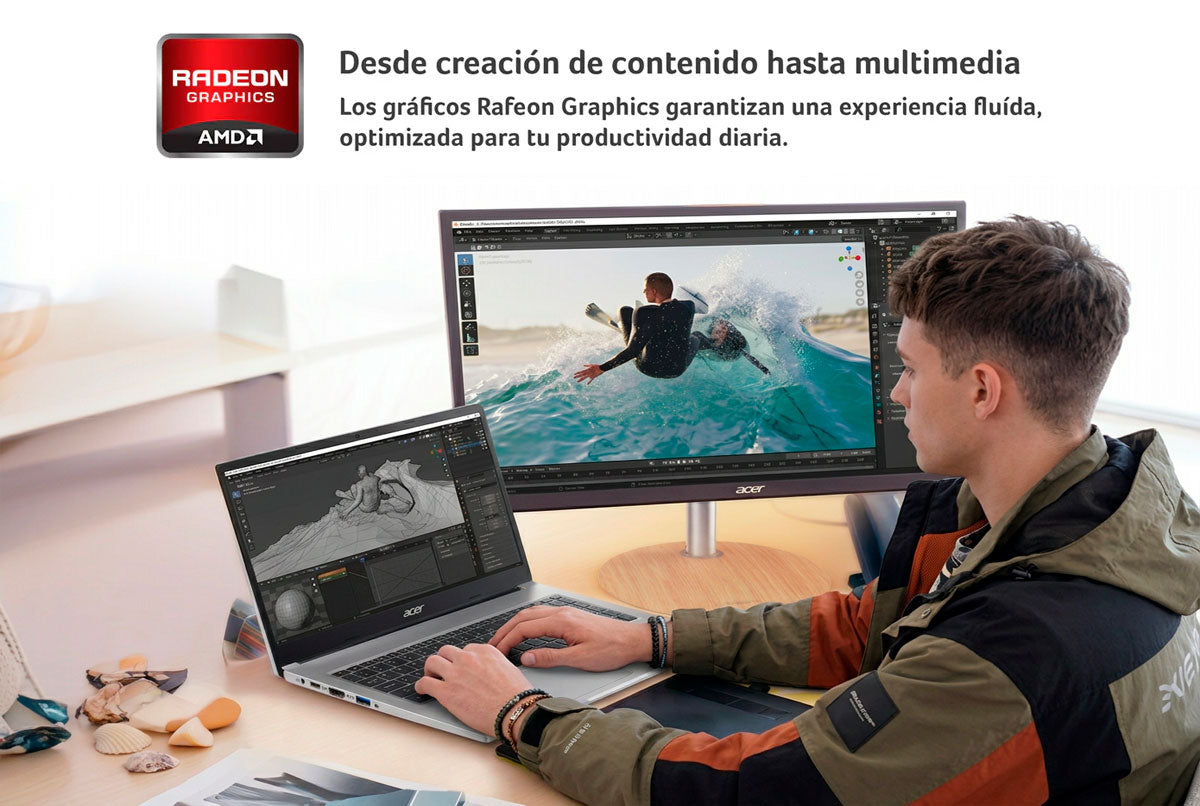 Laptop Aspire Lite Ryzen 7