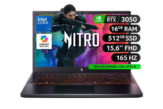 Laptop Gamer Nitro V15 3050