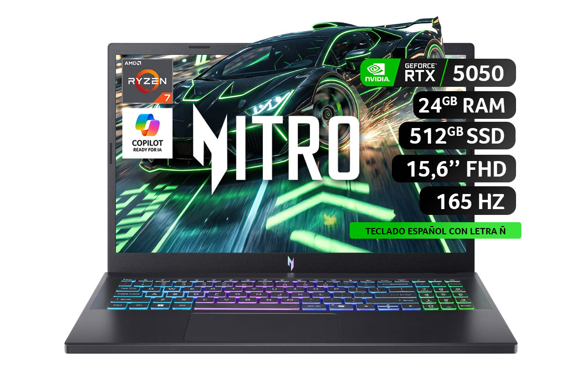Notebook Nitro V15 RTX 5050