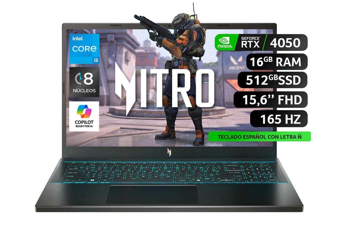 Notebook Gamer Nitro V15 RTX 4050
