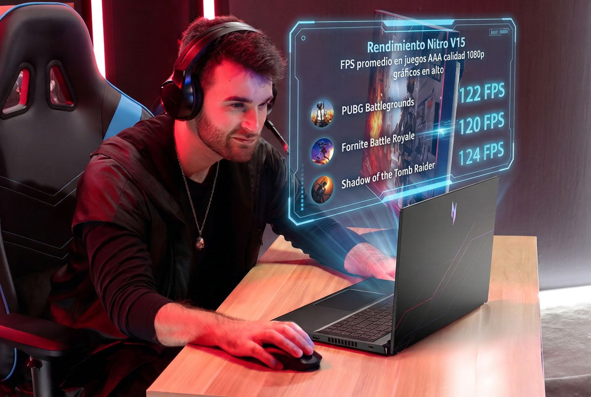Notebook Gamer Nitro V15 RTX 4050