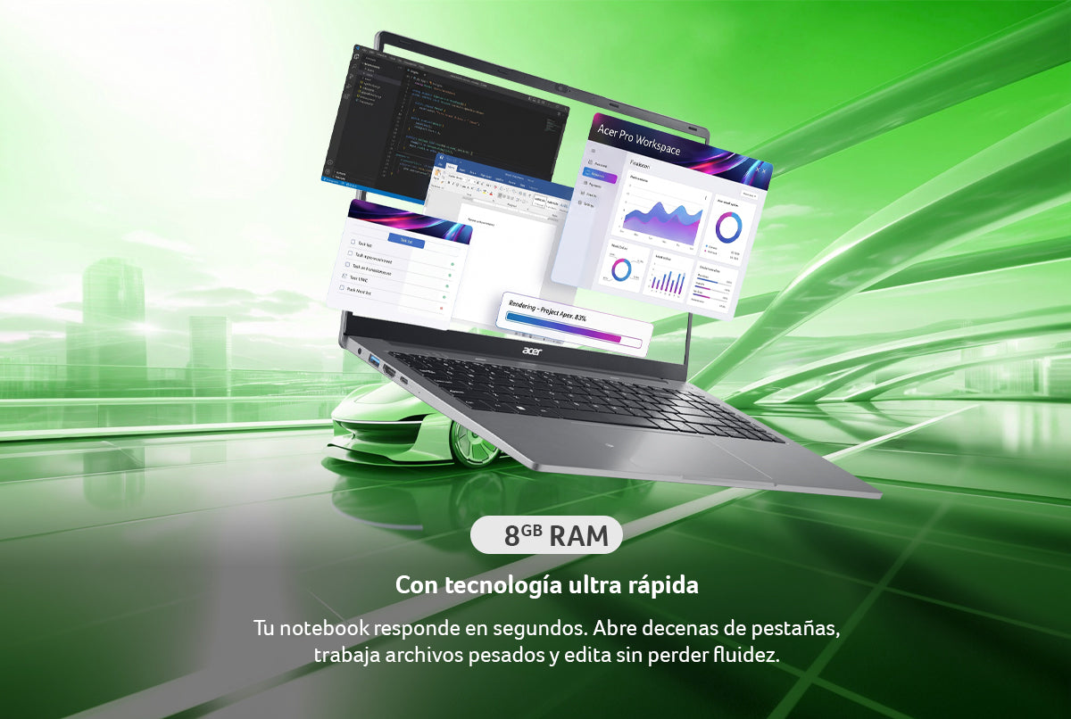 Laptop Aspire Lite Ryzen 5