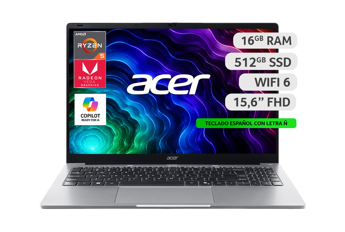 Notebook Aspire Lite Ryzen 5