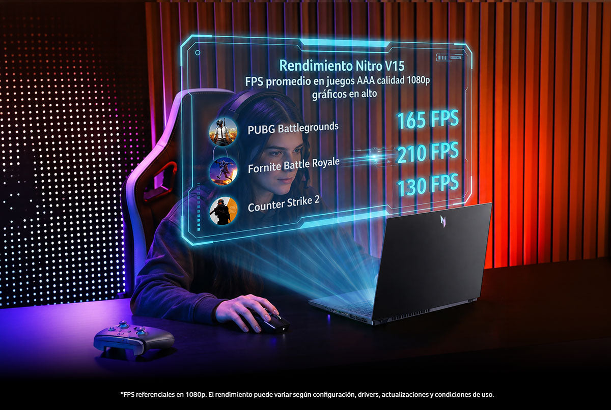 Laptop Gamer Nitro V15 RTX5060