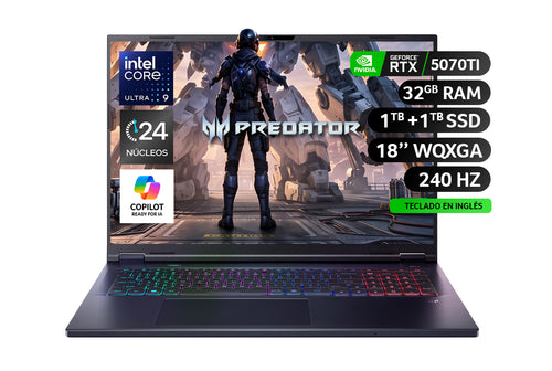 Predator Helios Neo 18 RTX 5070Ti