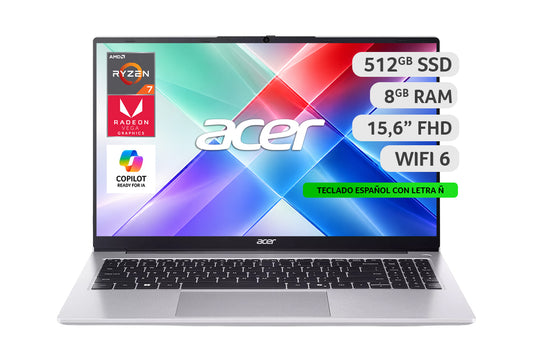 Laptop Aspire Pro Ryzen 7