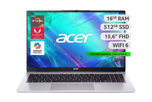 Notebook Aspire Pro R7
