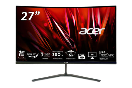 Acer ED270U 27インチ 曲面ゲーミングモニター acer（エイサー） 液晶モニター ディスプレイ ゲーミングモニター 27型 その他
