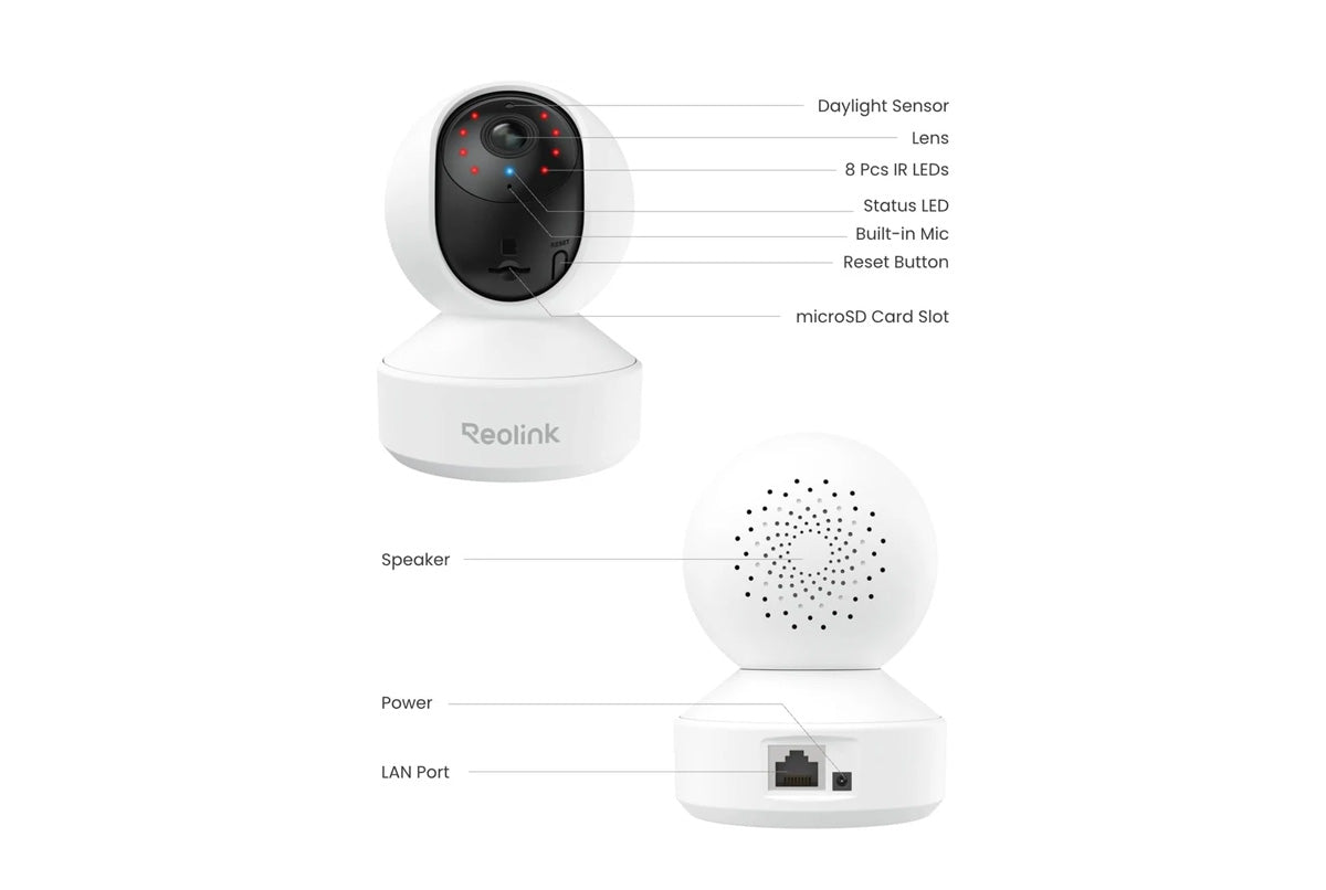 Cámara IP 2K Reolink E1 Pro