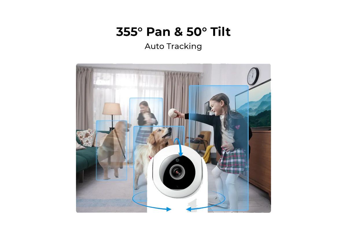 Cámara IP WiFi PTZ 5MP
