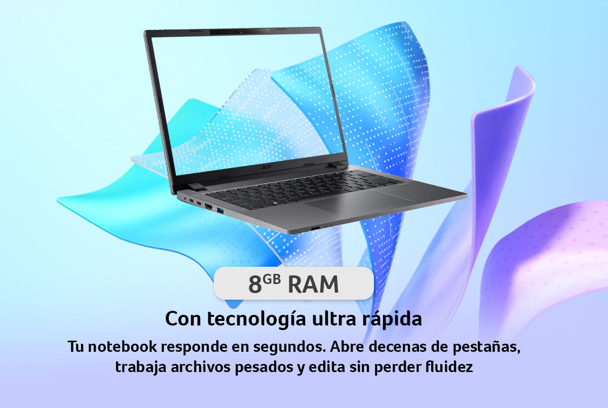 Laptop Profesional Travelmate P2 | Intel® Core™ i3 | 14 Pulgadas
