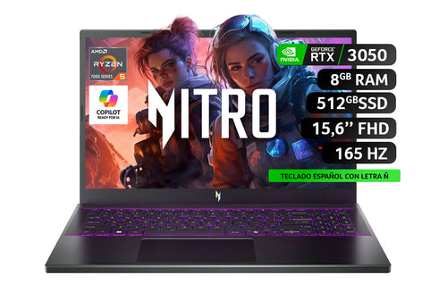 Notebook Gamer Nitro V15 3050