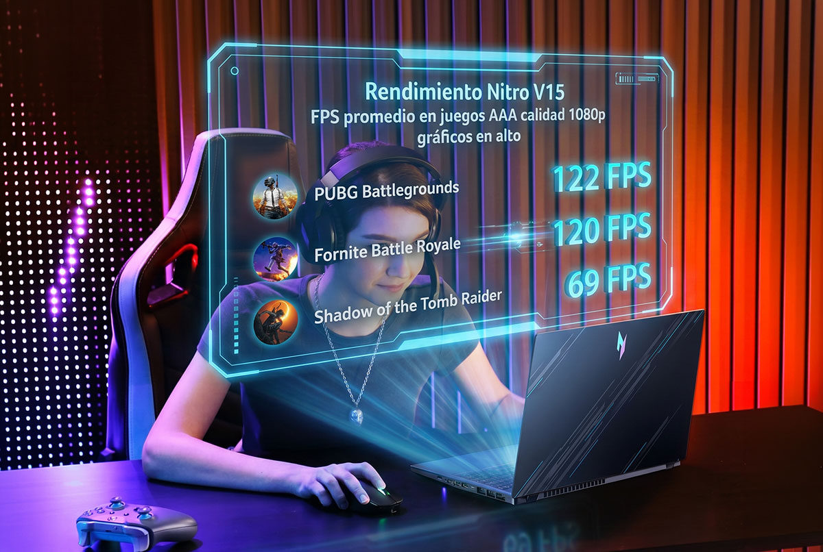 Notebook Gamer Nitro V15 3050